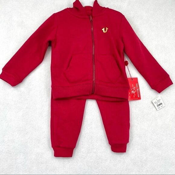 True Religion Buddha Boy Hoodie and Jogger Set NWT - Picture 3 of 11